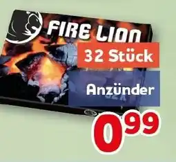 CENTERSHOP Fire lion anzünder Angebot
