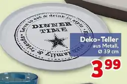 CENTERSHOP Deko-Teller Angebot