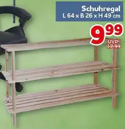 CENTERSHOP Schuhregal Angebot