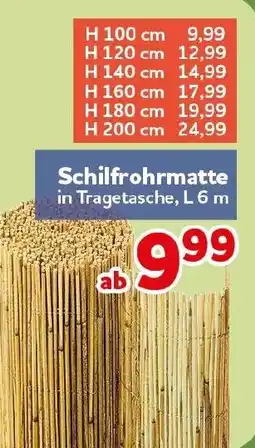 CENTERSHOP Schilfrohrmatte Angebot
