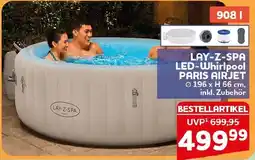 CENTERSHOP LAY-Z-SPA LED-Whirlpool PARIS AIRJET Angebot