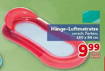 CENTERSHOP Hänge-Luftmatratze Angebot