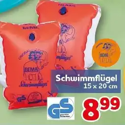 CENTERSHOP Schwimmflügel 15 x 20 cm Angebot