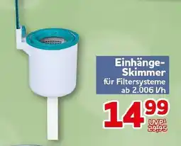 CENTERSHOP Einhänge- Skimmer Angebot