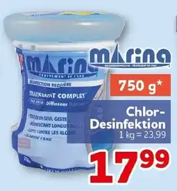 CENTERSHOP marina Chlor- Desinfektion Angebot