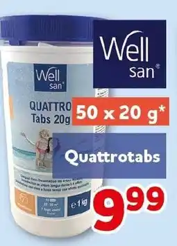 CENTERSHOP Well Quattrotabs Angebot