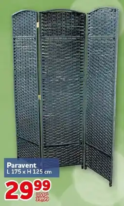 CENTERSHOP Paravent L 175 x H 125 cm Angebot