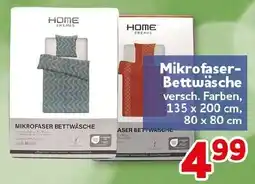 CENTERSHOP Mikrofaser- Bettwäsche Angebot