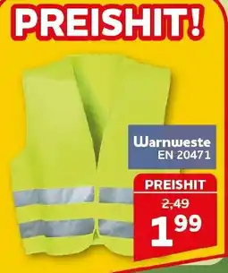 CENTERSHOP Warnweste EN 20471 Angebot