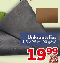 CENTERSHOP Unkrautvlies Angebot