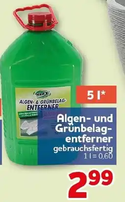 CENTERSHOP Algen- und Grünbelag entferner Angebot