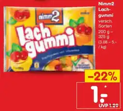 Netto Marken-Discount Nimm2 Lachgummi Angebot