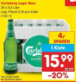 Netto Marken-Discount Carlsberg Lager Beer Angebot