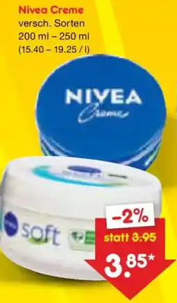 Netto Marken-Discount Nivea Creme Angebot