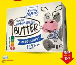 Netto Marken-Discount GUTES Land Deutsche Markenbutter Angebot