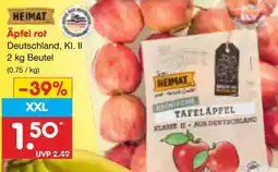Netto Marken-Discount HEIMAT Äpfel rot Angebot
