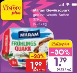 Netto Marken-Discount Milram Gewürzquark Angebot