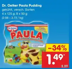 Netto Marken-Discount Dr. Oetker Paula Pudding Angebot