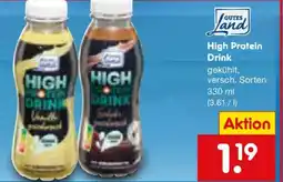 Netto Marken-Discount GUTES Land High Protein Drink Angebot