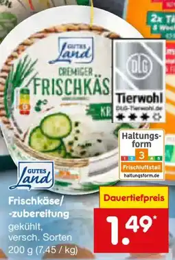 Netto Marken-Discount GUTES La Frischkäse/ -zubereitung nd Angebot