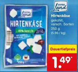 Netto Marken-Discount GUTES Land Hirtenkäse Angebot