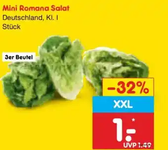 Netto Marken-Discount Mini Romana Salat Angebot