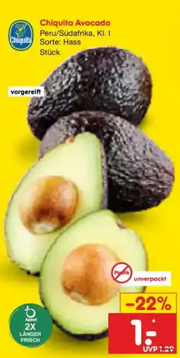 Netto Marken-Discount Chiquita Avocado Angebot