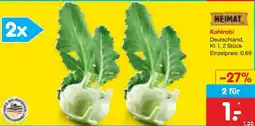 Netto Marken-Discount HEIMAT Kohlrabi Angebot