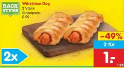 Netto Marken-Discount BACK STUBE Würstchen Dog Angebot