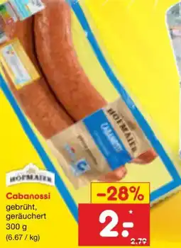 Netto Marken-Discount HOFMAIER Cabanossi Angebot