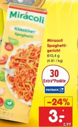 Netto Marken-Discount Miracoli Spaghettigericht Angebot