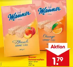 Netto Marken-Discount Manner Sommerwaffeln Angebot