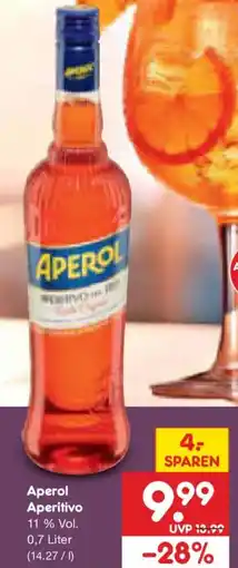 Netto Marken-Discount Aperol Aperitivo Angebot