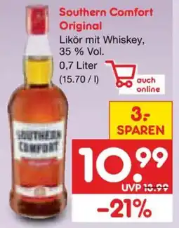 Netto Marken-Discount Southern Comfort Original Angebot