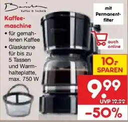 Netto Marken-Discount Kaffeemaschine Angebot