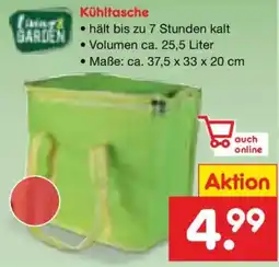 Netto Marken-Discount Living GARDEN Kühltasche Angebot