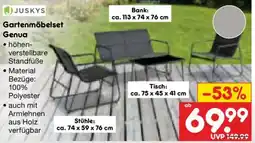 Netto Marken-Discount JUSKYS Gartenmöbelset Genua Angebot