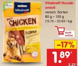 Netto Marken-Discount Vitakraft Hundesnack Angebot
