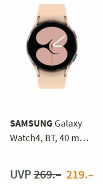 Saturn Samsung Galaxy Watch4 Angebot