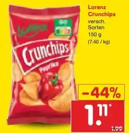 Netto Marken-Discount Lorenz Crunchips Angebot
