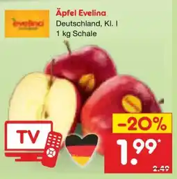 Netto Marken-Discount Äpfel Evelina Angebot