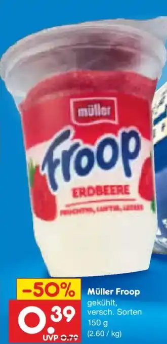Netto Marken-Discount Müller Froop Angebot