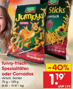Netto Marken-Discount funny-frisch Spezialitäten oder Cornados Angebot