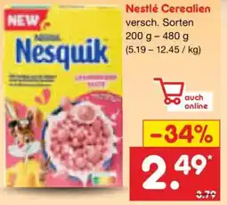 Netto Marken-Discount Nestlé Cerealien Angebot