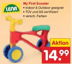 Netto Marken-Discount LENA My First Scooter Angebot