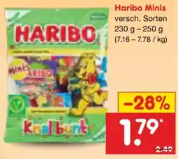 Netto Marken-Discount Haribo Minis Angebot