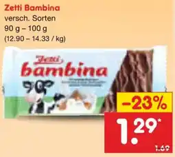 Netto Marken-Discount Zetti Bambina Angebot