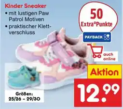 Netto Marken-Discount Kinder Sneaker Angebot
