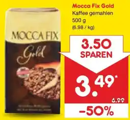 Netto Marken-Discount Mocca Fix Gold Kaffee gemahlen Angebot