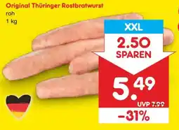 Netto Marken-Discount Original Thüringer Rostbratwurst Angebot